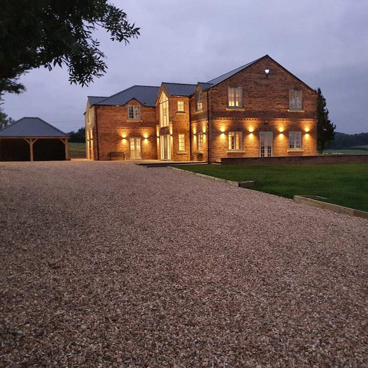 Load image into Gallery viewer, Driveway Gravel driveway grid with stones in for gravel stabilisation
