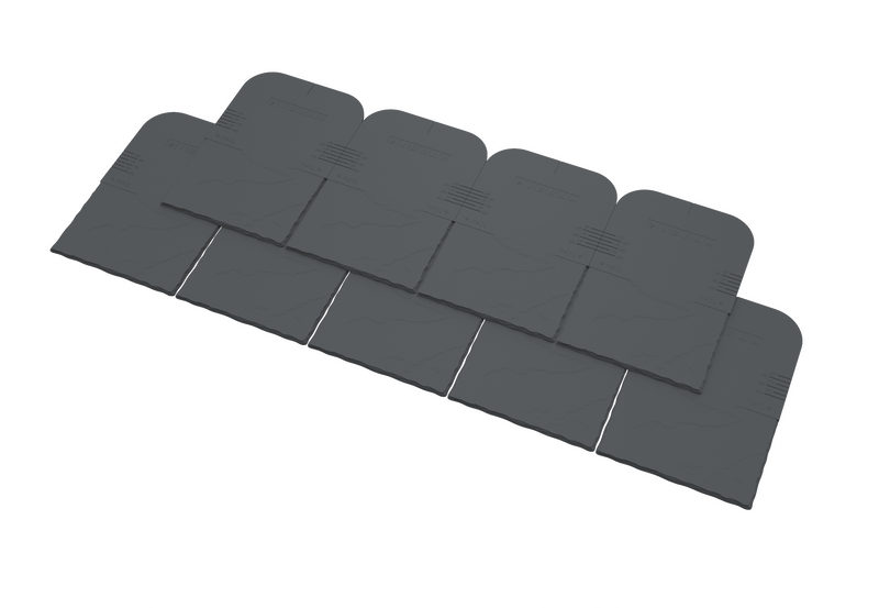 Load image into Gallery viewer, Recycled Plastic Roof Tile
